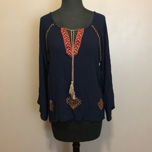 Lela Sky Tunic Top